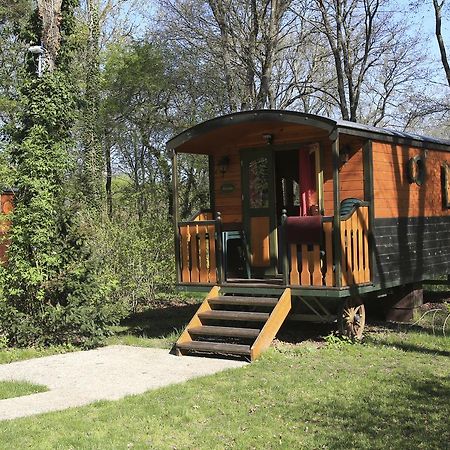 Villa Roulottes De Bois Le Roi Exterior foto